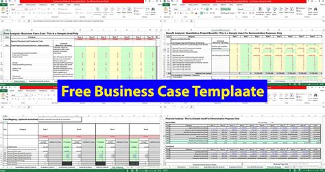 business case template  excel