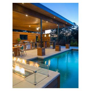 luxury pool  modern cabana moderno piscina atlanta de boyce