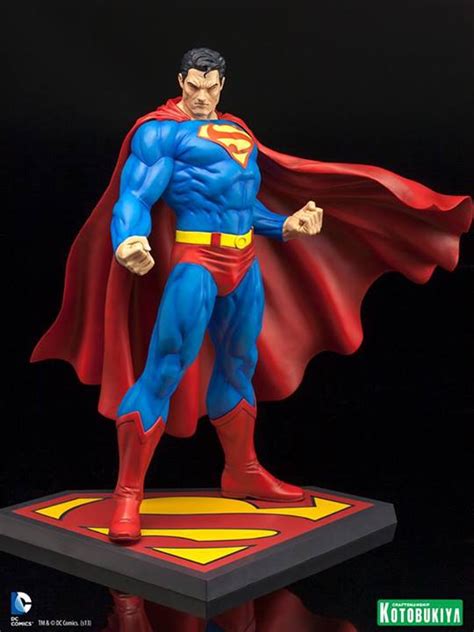 base  superman artfx statue  toyark news