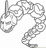 Pokemon Coloring Onix Pages Color Getcolorings Shocking Conkeldurr Printable Print Getdrawings Coloringpages101 Pokémon sketch template