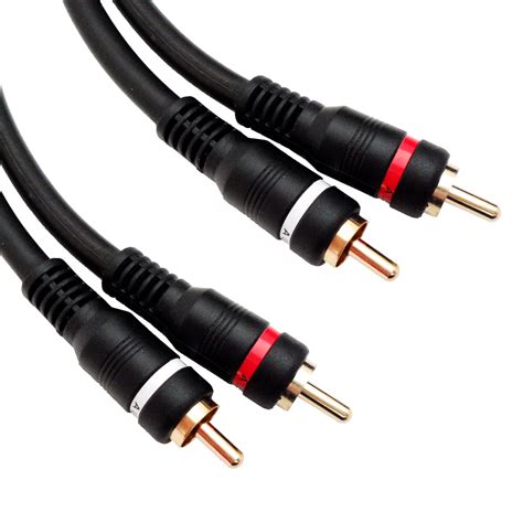 ft high quality rca stereo cable  rca male
