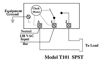 translating  wiring diagram   intermatic  timer