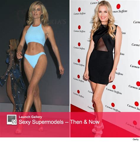 Rebecca Romijn Turns 40 More Supermodels Then And Now