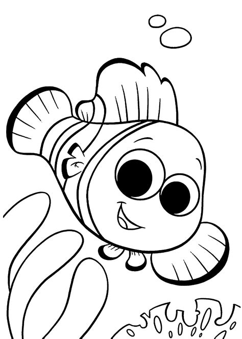 finding nemo coloring pages  kids printable  nemo coloring pages finding nemo