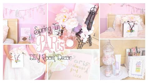 spring  paris diy room decor girly french part