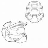 Halo Helmet Drawing Draw Coloring Pages Chief Master Characters Drawings Easy Game Step Tattoo Dragoart Clipart Casco Helmets Spartan Printable sketch template