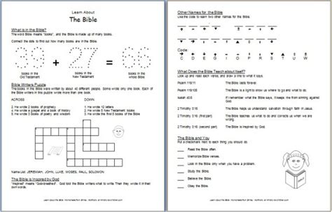 learn   bible  printable worksheets  kids