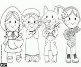 Red Riding Hood Little Coloring Crafts Puppets Fairy Nursery Pages Rhymes Rhyme Storytelling Tales Popular Class Music Book Oncoloring sketch template