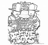 Boys Beastie Coloring Pages Hop Hip Rapper Dance Book Graffiti Printable Color Sheets Album Drawing Boy Print Rap Books Getcolorings sketch template