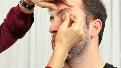 how to trim eyebrows on guys eyebrow grooming tips youtube