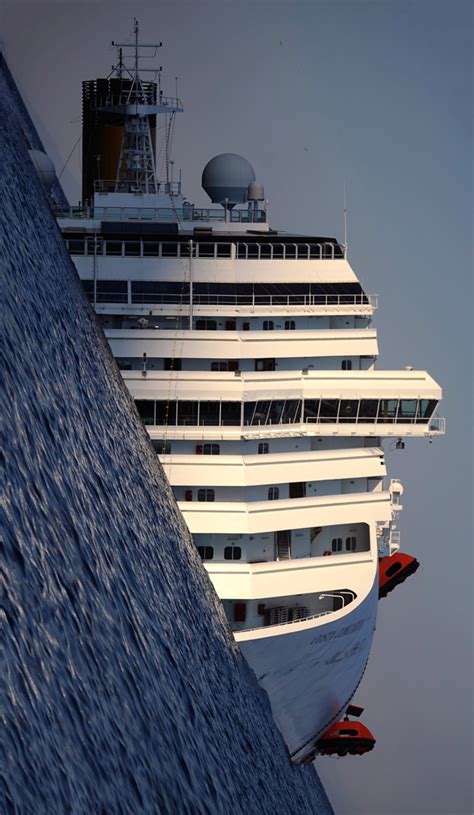 geogarage blog costa concordia italian cruise ship sinking    salvaged