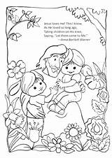 Coloring Great Commission Pages Jesus Children Loves Little Getdrawings sketch template