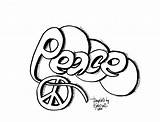 Graffiti Pages Coloring Peace Letters Colouring Clipart Cliparts Clipartmag Printable Swag Getdrawings Books Comments sketch template