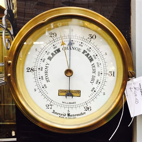 dog house antiques brass barometer