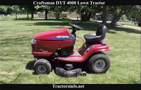 craftsman dyt  price specs reviews attachments