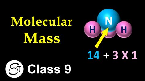 molecular mass  formula mass atoms  molecules   hindi  class  science