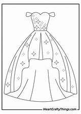 Coloring Prom Iheartcraftythings Sparkly sketch template