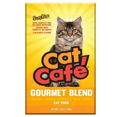 supermax cat cafe gourmet blend cat food  lb