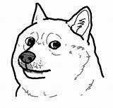 Doge Meme sketch template