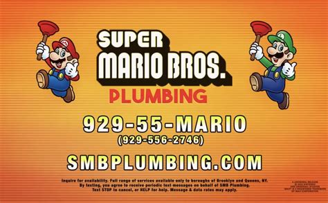 mario  plumbing commercial brings   super show