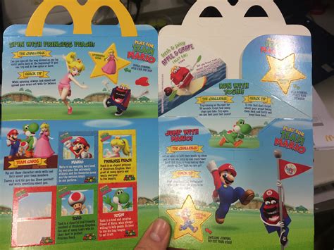 Super Mario Happy Meal Toys Hit The Uk On 12th August Nintendo Life