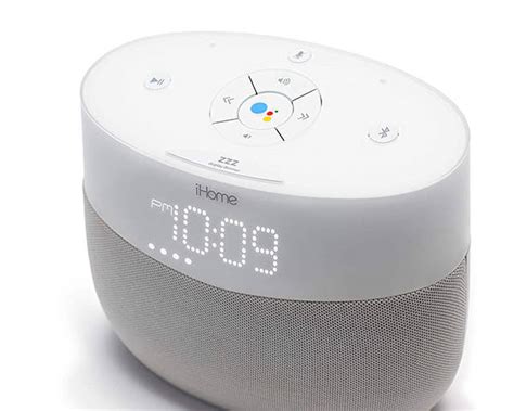 ihome igv google assistant smart speaker  chromecast built  gadgetsin
