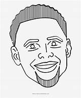 Curry Coloring Stephen Drawing Pages Basketball Player Steph Pngkey Drawings Transparent Template sketch template