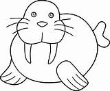 Walrus Clipart Clip Ocean Coloring Wave Otter Cute Water Power Fruit Nutria Waves Rangers Color 20clipart Clipground 20white 20and 20black sketch template