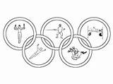 Olympic Coloring Games Pages Popular sketch template