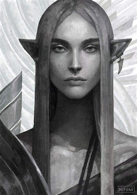 Nipuni Elf Art Art Drawings Beautiful Fantasy Art