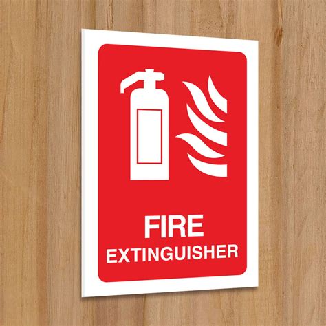 fire extinguisher sign  schools safety signs  school sign shop