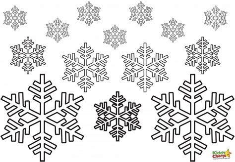 printable snowflake coloring pages everfreecoloringcom