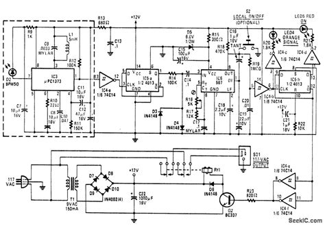 irreceiveri basiccircuit circuit diagram seekiccom