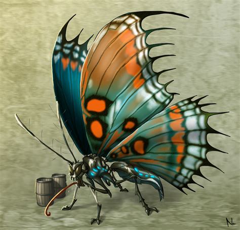 Evil Mutant Butterfly By Natal Ee A On Deviantart