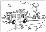 Coloring Pages Fire Firefighter Printable Truck Kids Safety Fighter Sheets Brandweer Fighting Brigade Book Exploit Print Kleurplaten Great Fre Hat sketch template