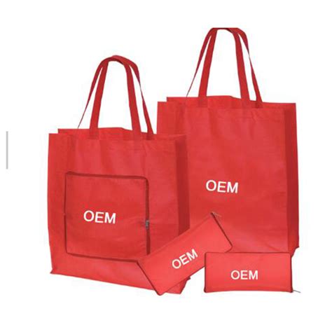 china polyester bags promotional custom design logo foldable shopping