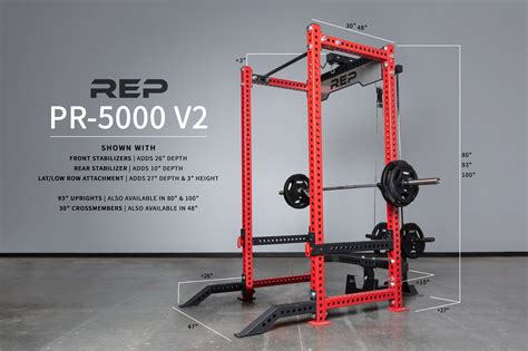 release rep fitness pr   power rack garage gym lab