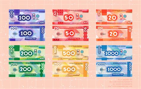 generation philippine banknotes printable play money money