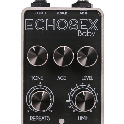stock foxgear echosex baby vintage echo pedal andertons