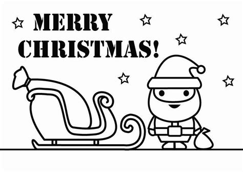coloring page merry christmas  printable coloring pages img