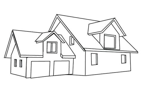 house coloring pages printable  coloringfoldercom simple