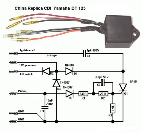 racing cdi wiring diagram kokusan denki cdi wiring diagram