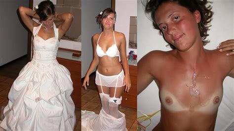 amateur wedding dress then not brides dressed undressed high quality