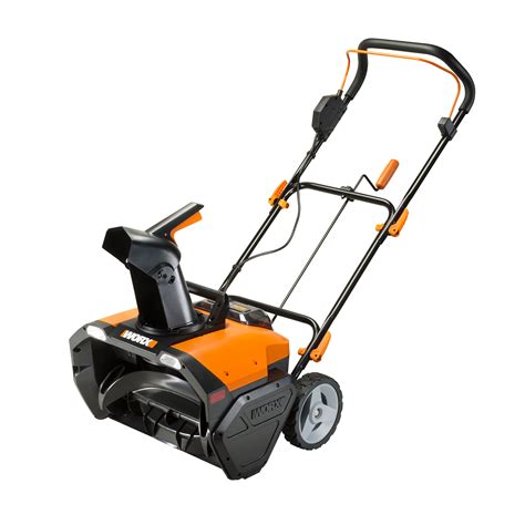 worx  volt   snow blower eliminates extension cord gas  oil  costly tuneups