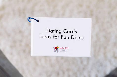 dating cards ideas  fun    hard copy