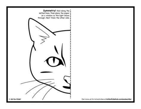 symmetry art activity 5 free coloring pages art for kids