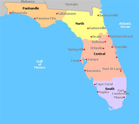 map  florida