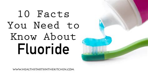 facts      fluoride health starts   kitchen