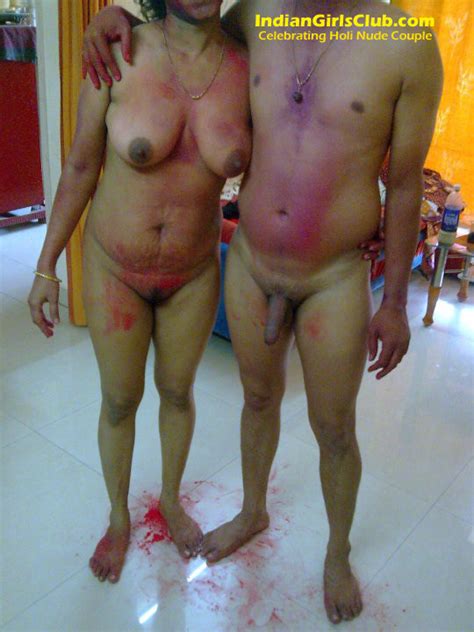 Indian Couple Nude Holi Celebrations  Porn Pic From