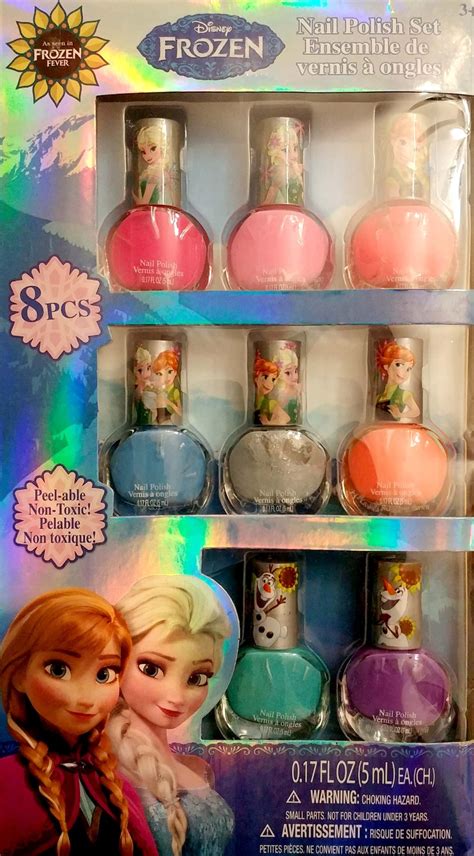 disney frozen nail polish set   nail polish powders